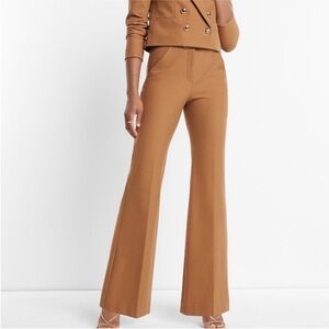 Express flare trouser super high rise